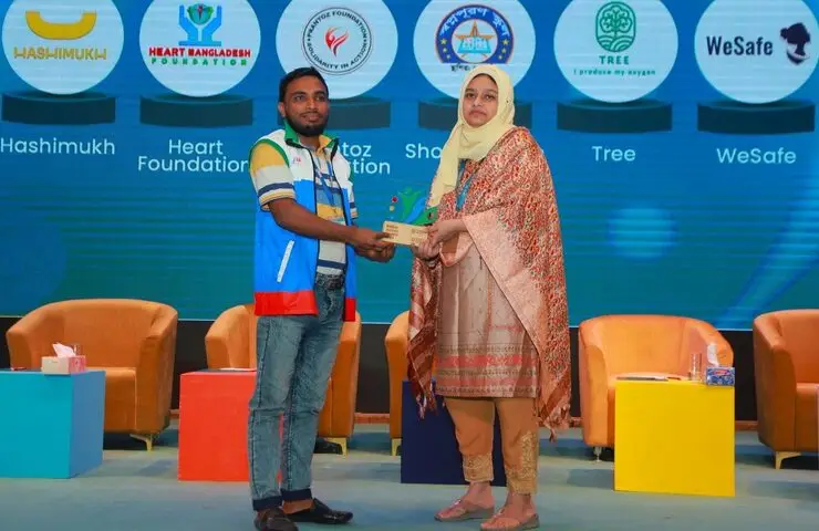 Recognised for Youth-Led Humanitarian Action